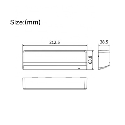 accessoires automatiques de porte de 3m, détecteur de mouvement de micro-onde de 30V YS109