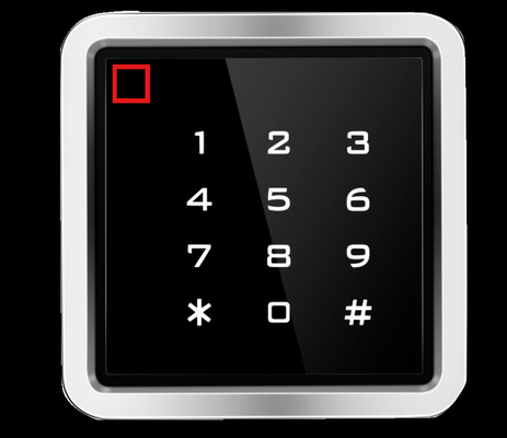 Clavier numérique électronique de contrôle d'accès de la caisse RFID 125khz en métal de Doorwaterproof d'entrée de clavier numérique automatique de porte autonome avec l'utilisateur 2000