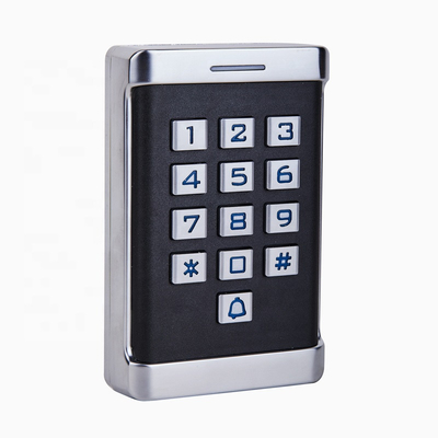Clavier numérique imperméable de la caisse RFID 125khz en métal pour le système de serrure de porte autonome avec 2000 utilisateurs
