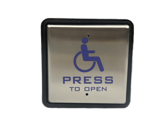 Bouton poussoir handicapé de SS304 125VAC 12V 15x115x45mm