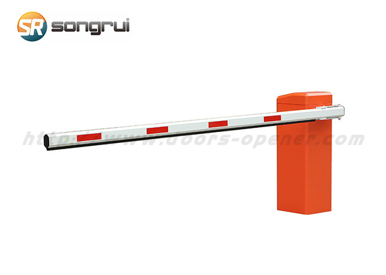 Porte orange de barrière de sécurité de BLDC, porte de barrière du trafic 220V