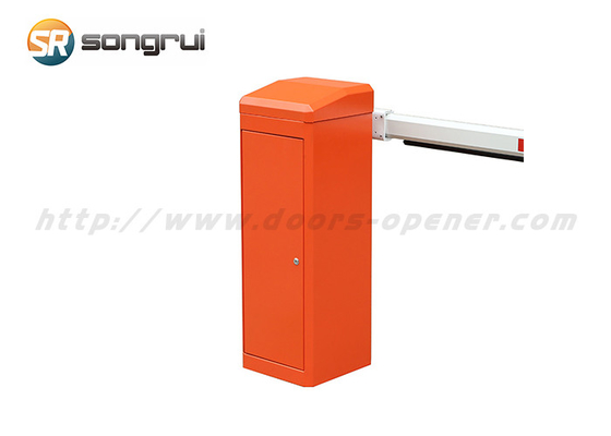 Porte orange de barrière de sécurité de BLDC, porte de barrière du trafic 220V