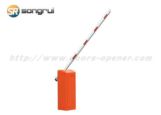 Porte orange de barrière de sécurité de BLDC, porte de barrière du trafic 220V