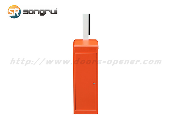 Porte orange de barrière de sécurité de BLDC, porte de barrière du trafic 220V